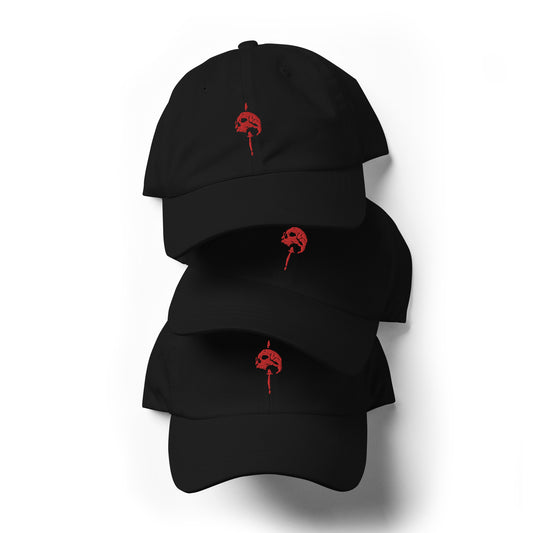 Gorra negra red skull