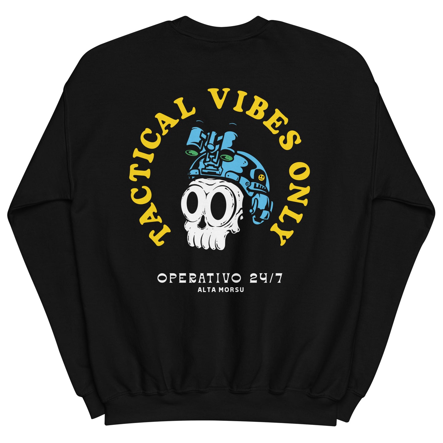 Sudadera negra Tactical Vibes Only I